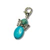 Sleutelhanger Engel - Turquoise