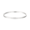 7 Sparkle Zircon Bangle - Zilver