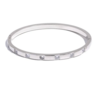 Cubic Diamond Bangle - Zilver