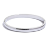 Classic Medium Bangle - Zilver