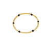 Black Beads - Goud