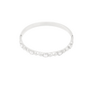 Geo Reli&euml;f Bangle - Zilver