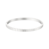 Bangle Streepjes - Zilver