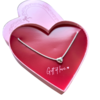 Ketting in sieradendoosje hart
