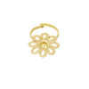 Ring Flower - Goud