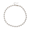 Ballchain Ketting 8mm - Zilver