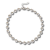 Chunky Ballchain Ketting - Zilver