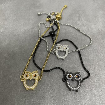 Shine - Owl - Zilver