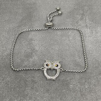 Shine - Owl - Zilver