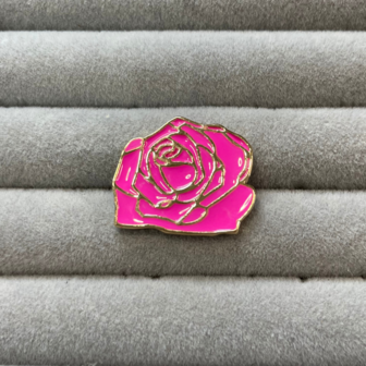 PIN - Roos magenta