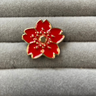 PIN - Sakura rood