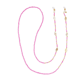 Zonnebrilkoord - Boho beach - Roze