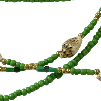 Zonnebrilkoord - Boho beach - Groen