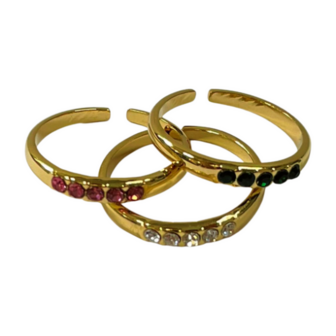 Strass - Groen