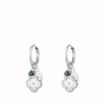 Stralend hart zilver