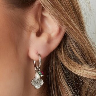 Stralend hart zilver