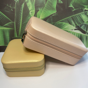 Travel Case - Goud Ros&eacute;