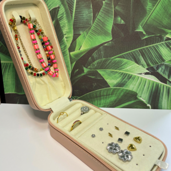 Travel Case - Goud Ros&eacute;
