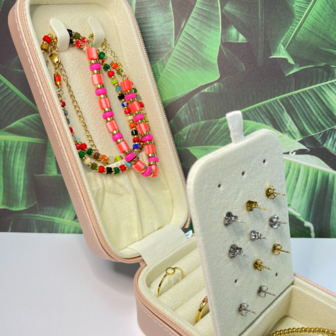 Travel Case - Goud Ros&eacute;