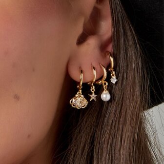 Earparty set van vier - Goud