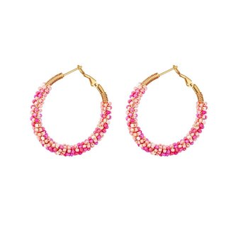 Creool Beads Roze - Goud