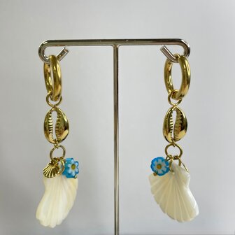 Creool Blue Daisy Shell