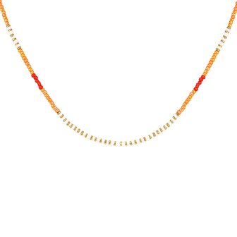 Beads - Oranje/Goud