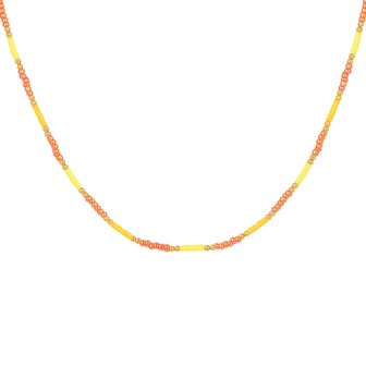Beads Colorful - Geel/Oranje