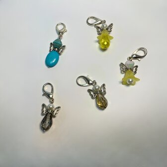Sleutelhanger Engel - Turquoise