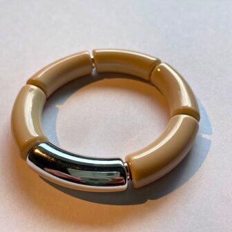 Big Tube Latte Zilver