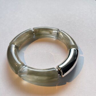 Big Tube Greige Zilver