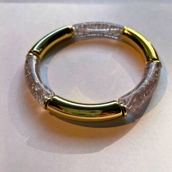 Tube sparkle goud