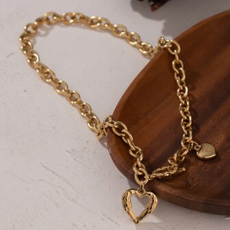 Ketting Hart RVS