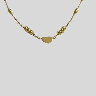 Hart Ketting Goud