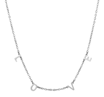 Ketting LOVE Zilver