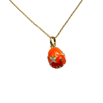 Ketting Druppel Vlinder Oranje