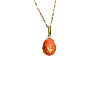 Ketting Druppel Vlinder Oranje