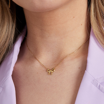 Ketting Strik - Goud