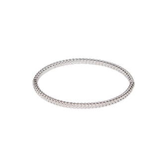 Bangle gevlochten - Zilver