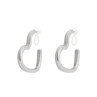 Clip Hart Creool - Zilver