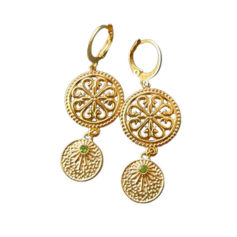 Oorring Cirkels - Goud