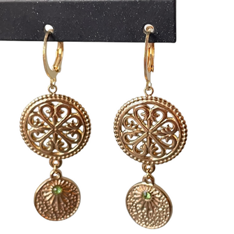 Oorring Cirkels - Goud