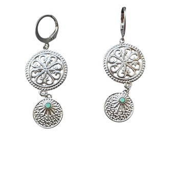 Oorring Cirkels - Zilver