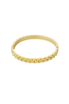 Bangle schakel - Goud