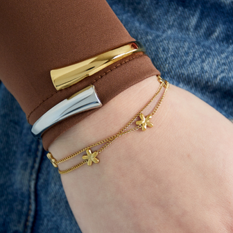 Bangle schanier - Zilver