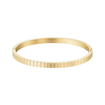 Bangle Streepjes - Goud