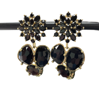 Oorsteker Onyx hanger