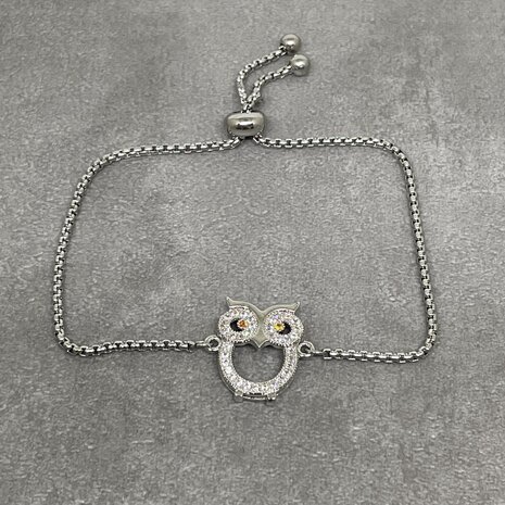 Shine - Owl - Zilver