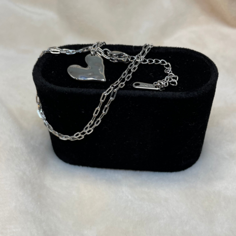 Heart zilver