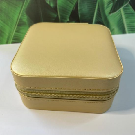 Travel Case vierkant - Goud